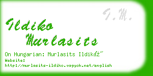 ildiko murlasits business card